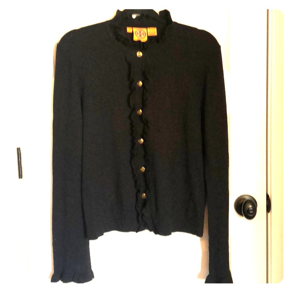 Tory Burch Black Cardigan